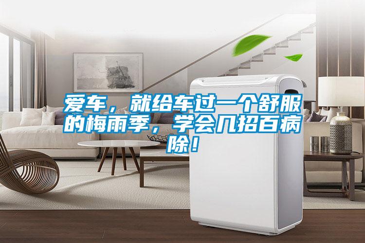 愛車，就給車過一個(gè)舒服的梅雨季，學(xué)會(huì)幾招百病除！