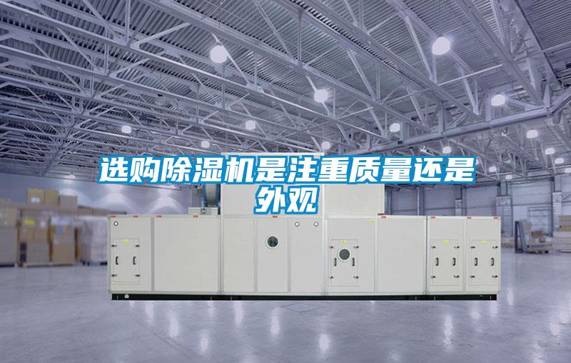 選購(gòu)除濕機(jī)是注重質(zhì)量還是外觀