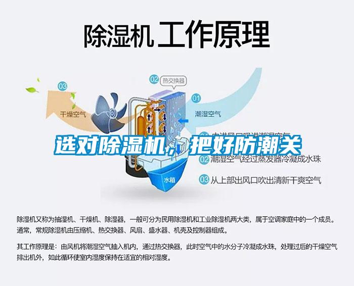 選對除濕機，把好防潮關