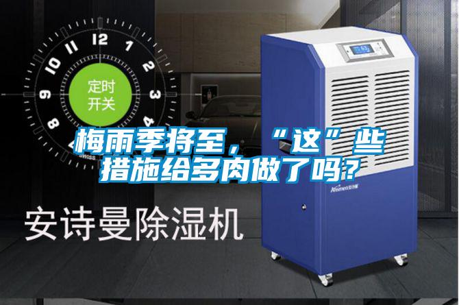 梅雨季將至，“這”些措施給多肉做了嗎？
