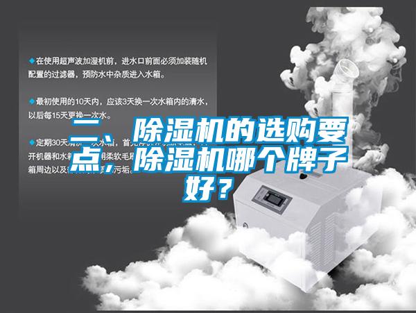 二、除濕機(jī)的選購(gòu)要點(diǎn)，除濕機(jī)哪個(gè)牌子好？