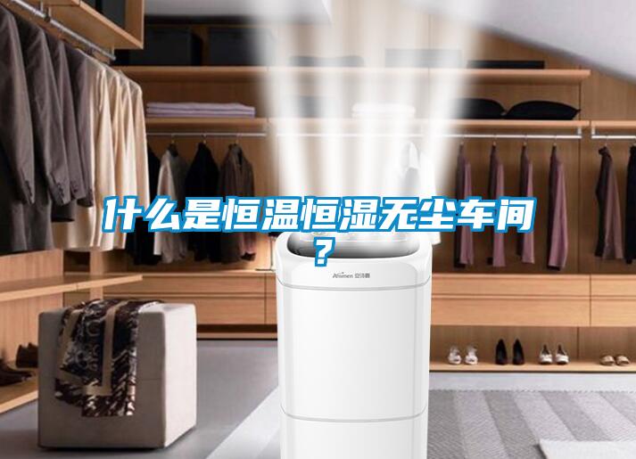 什么是恒溫恒濕無塵車間？