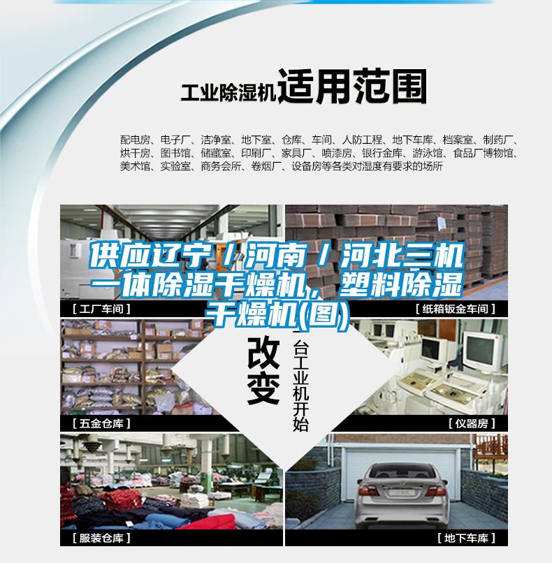 供應(yīng)遼寧／河南／河北三機(jī)一體除濕干燥機(jī)，塑料除濕干燥機(jī)(圖)