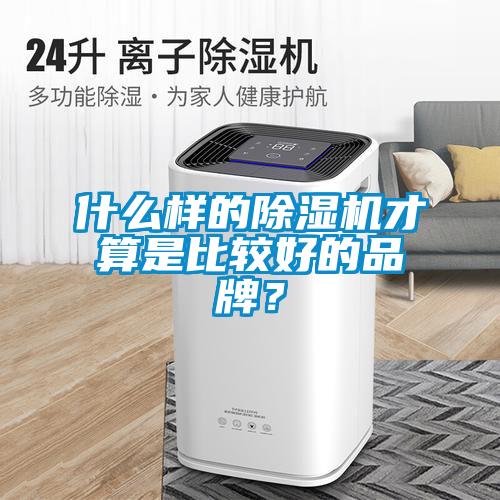 什么樣的除濕機(jī)才算是比較好的品牌？