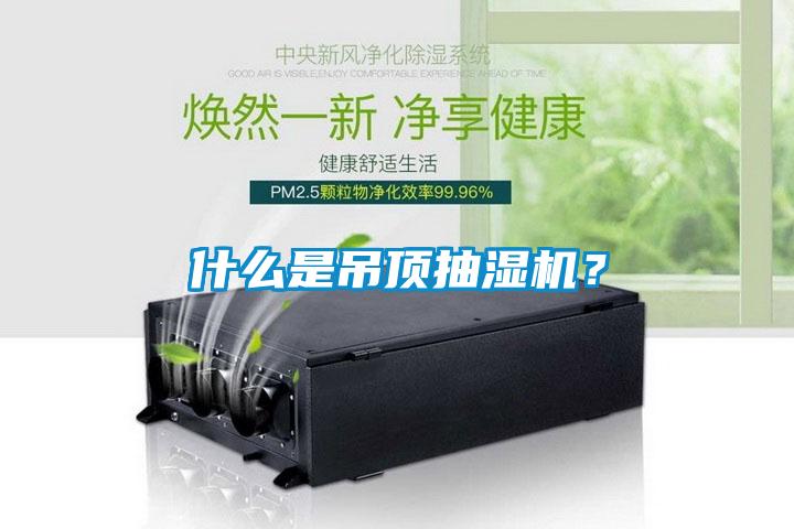 什么是吊頂抽濕機(jī)？