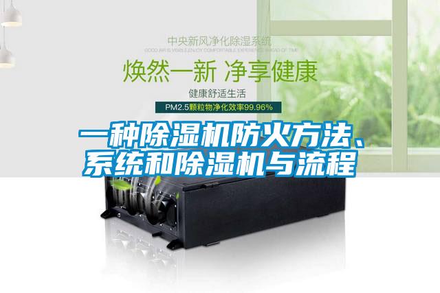 一種除濕機防火方法、系統(tǒng)和除濕機與流程