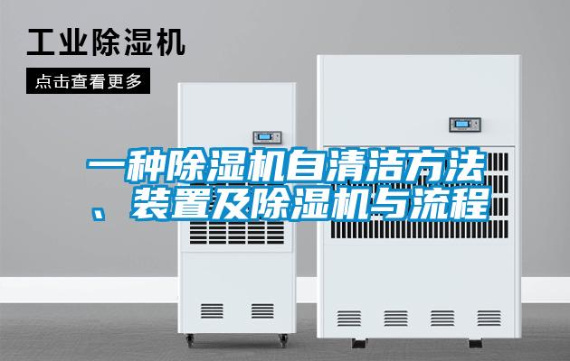 一種除濕機(jī)自清潔方法、裝置及除濕機(jī)與流程