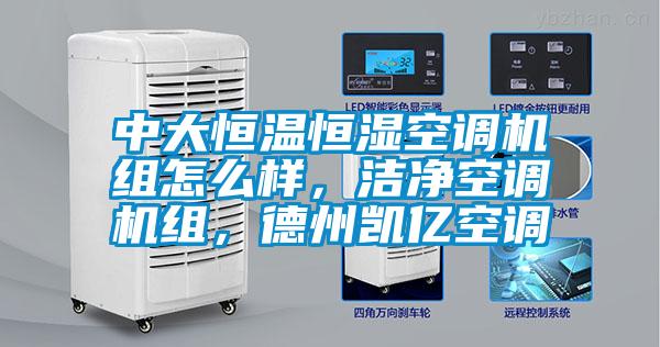 中大恒溫恒濕空調機組怎么樣，潔凈空調機組，德州凱億空調