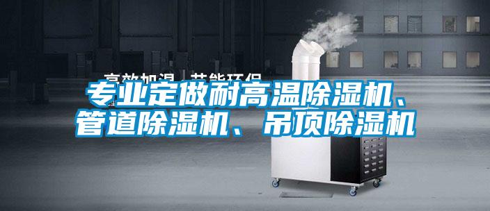 專業(yè)定做耐高溫除濕機、管道除濕機、吊頂除濕機