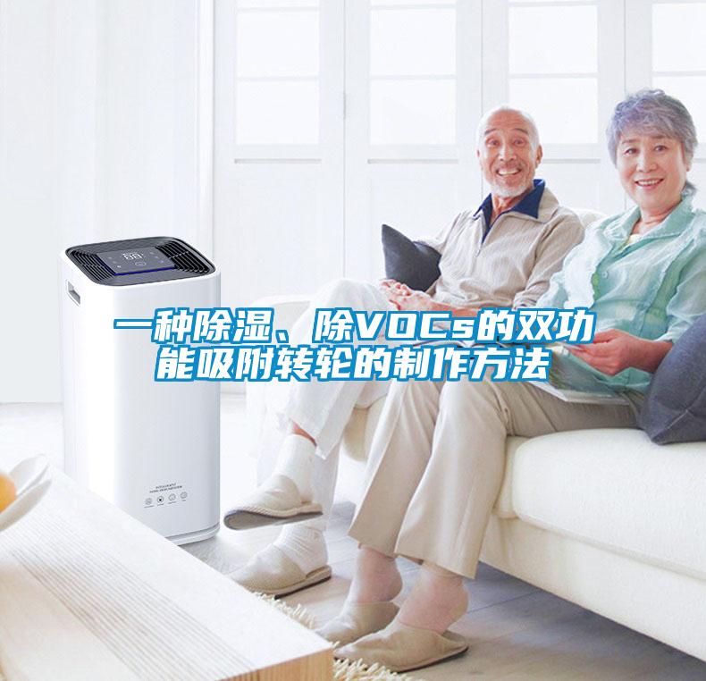 一種除濕、除VOCs的雙功能吸附轉(zhuǎn)輪的制作方法