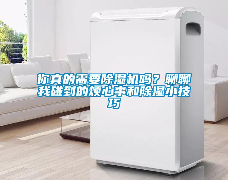 你真的需要除濕機嗎？聊聊我碰到的煩心事和除濕小技巧