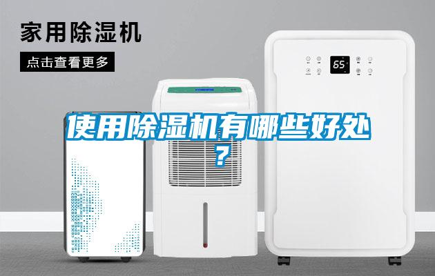 使用除濕機有哪些好處？