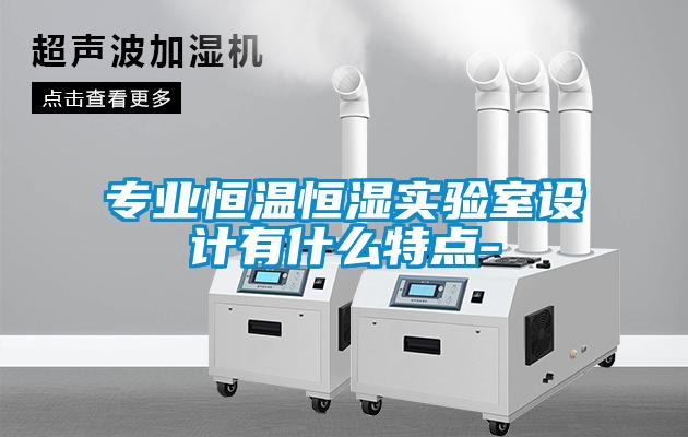 專業(yè)恒溫恒濕實驗室設(shè)計有什么特點-