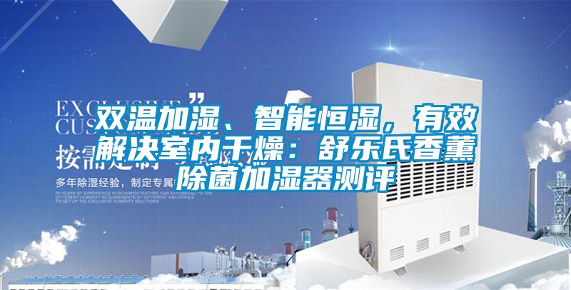 雙溫加濕、智能恒濕，有效解決室內(nèi)干燥：舒樂氏香薰除菌加濕器測評