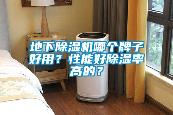地下除濕機哪個牌子好用？性能好除濕率高的？
