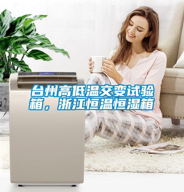 臺州高低溫交變試驗箱，浙江恒溫恒濕箱