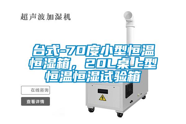臺式-70度小型恒溫恒濕箱，20L桌上型恒溫恒濕試驗箱