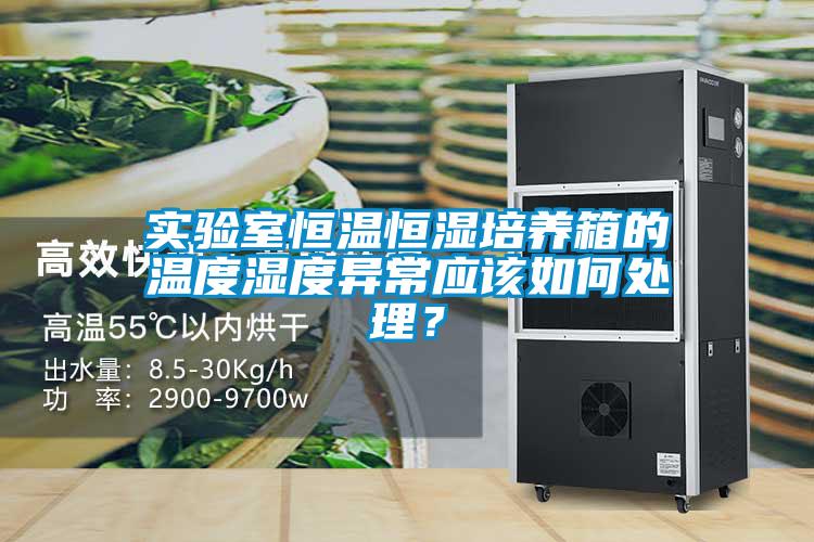 實驗室恒溫恒濕培養(yǎng)箱的溫度濕度異常應(yīng)該如何處理？