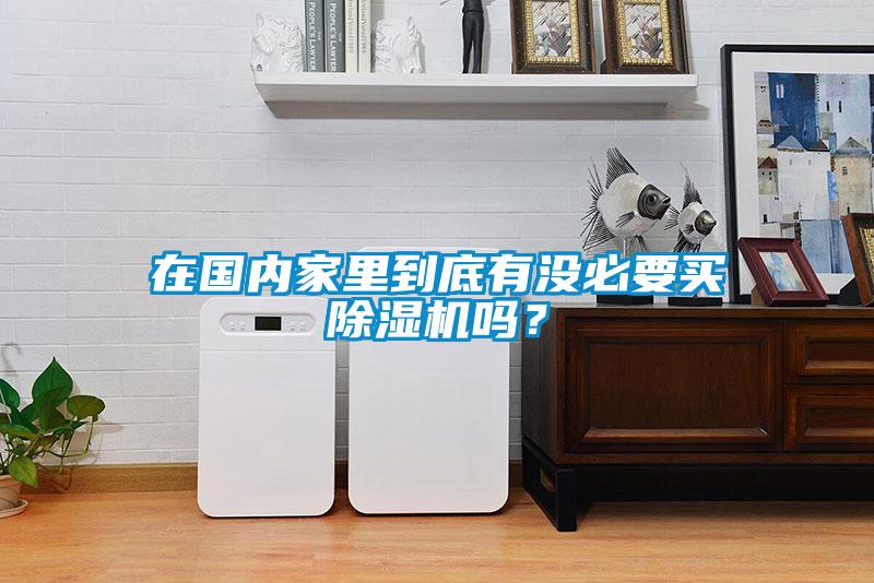 在國內(nèi)家里到底有沒必要買除濕機嗎？