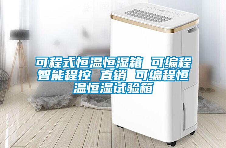可程式恒溫恒濕箱 可編程智能程控 直銷(xiāo) 可編程恒溫恒濕試驗(yàn)箱
