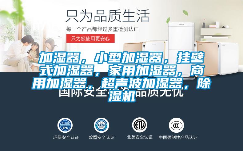 加濕器，小型加濕器，掛壁式加濕器，家用加濕器，商用加濕器，超聲波加濕器，除濕機