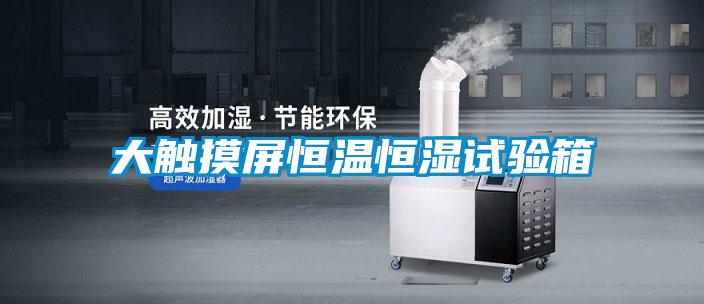 大觸摸屏恒溫恒濕試驗(yàn)箱
