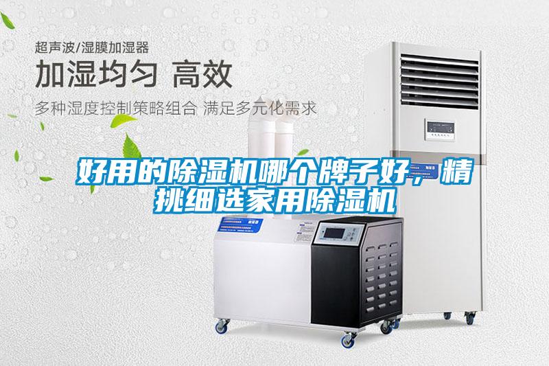 好用的除濕機(jī)哪個牌子好，精挑細(xì)選家用除濕機(jī)