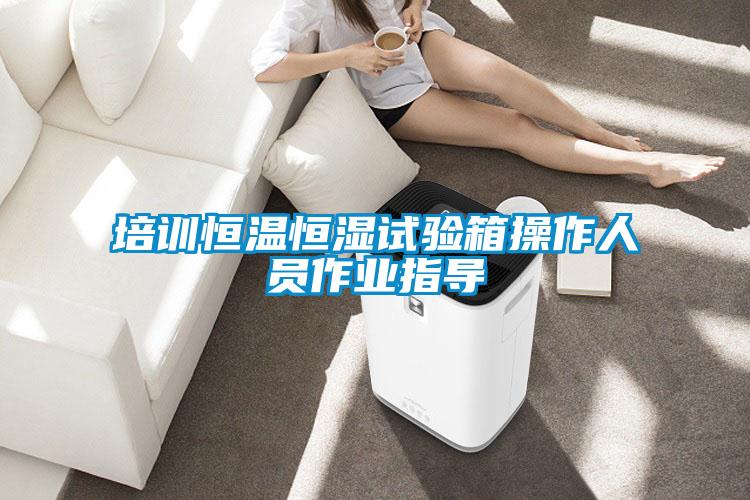 培訓恒溫恒濕試驗箱操作人員作業(yè)指導