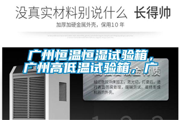 廣州恒溫恒濕試驗(yàn)箱，廣州高低溫試驗(yàn)箱，廣