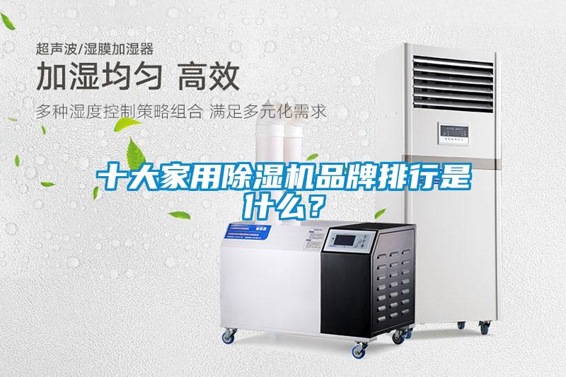 十大家用除濕機(jī)品牌排行是什么？