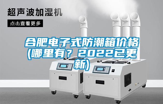 合肥電子式防潮箱價(jià)格(哪里有？2022已更新)