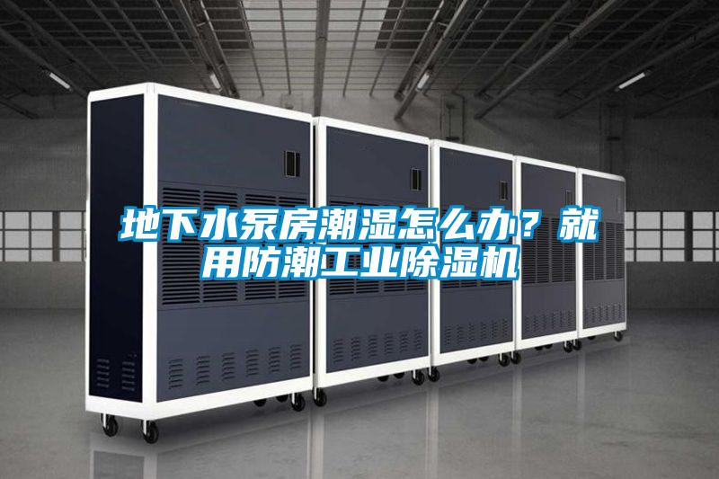 地下水泵房潮濕怎么辦？就用防潮工業(yè)除濕機
