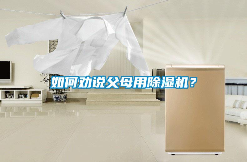 如何勸說(shuō)父母用除濕機(jī)？