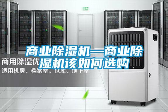 商業(yè)除濕機(jī)—商業(yè)除濕機(jī)該如何選購