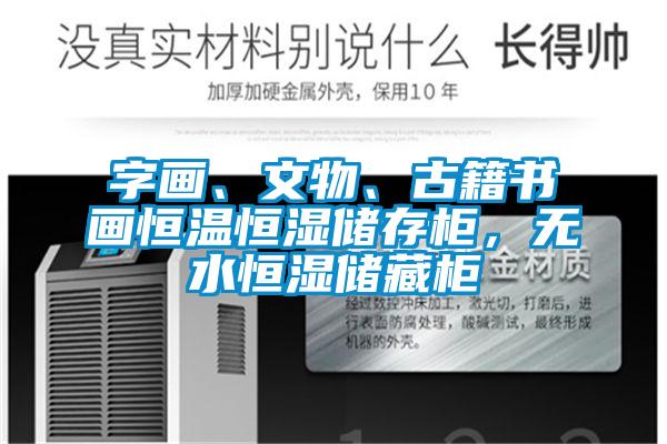字畫、文物、古籍書畫恒溫恒濕儲(chǔ)存柜，無(wú)水恒濕儲(chǔ)藏柜