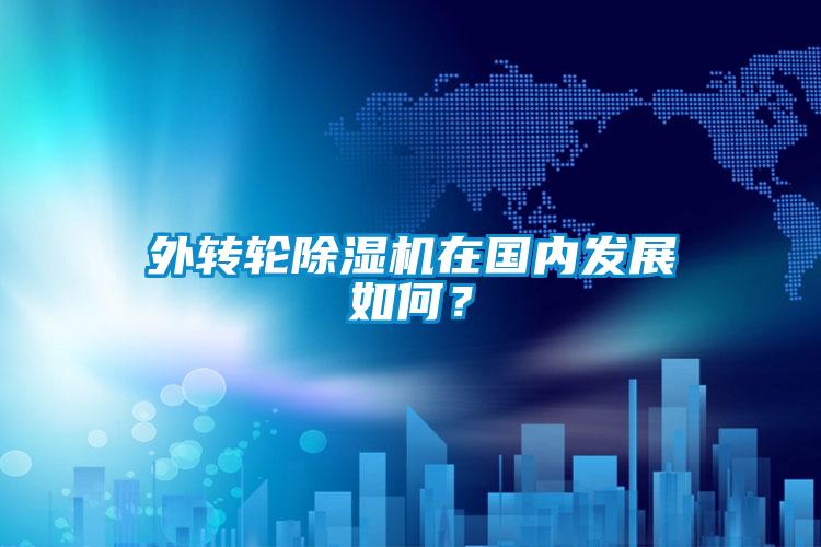 外轉(zhuǎn)輪除濕機(jī)在國(guó)內(nèi)發(fā)展如何？