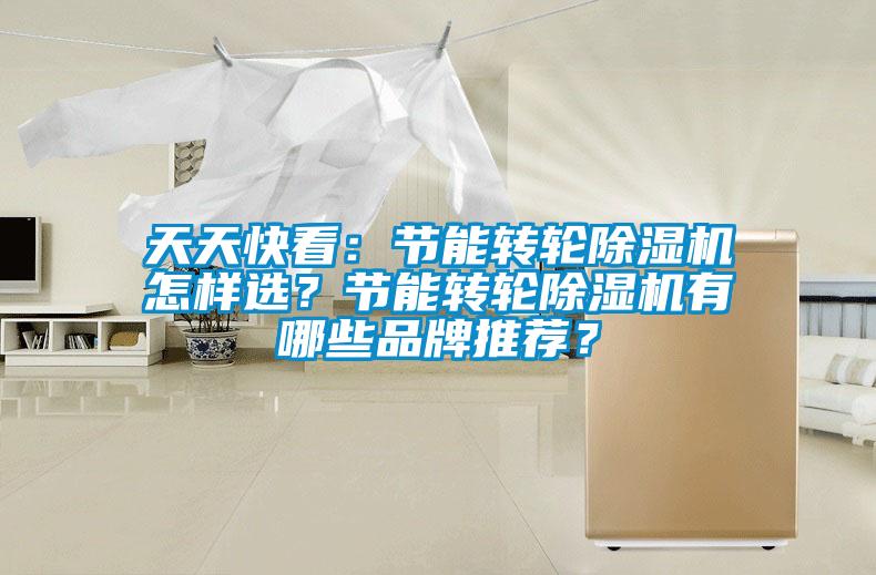 天天快看：節(jié)能轉(zhuǎn)輪除濕機(jī)怎樣選？節(jié)能轉(zhuǎn)輪除濕機(jī)有哪些品牌推薦？