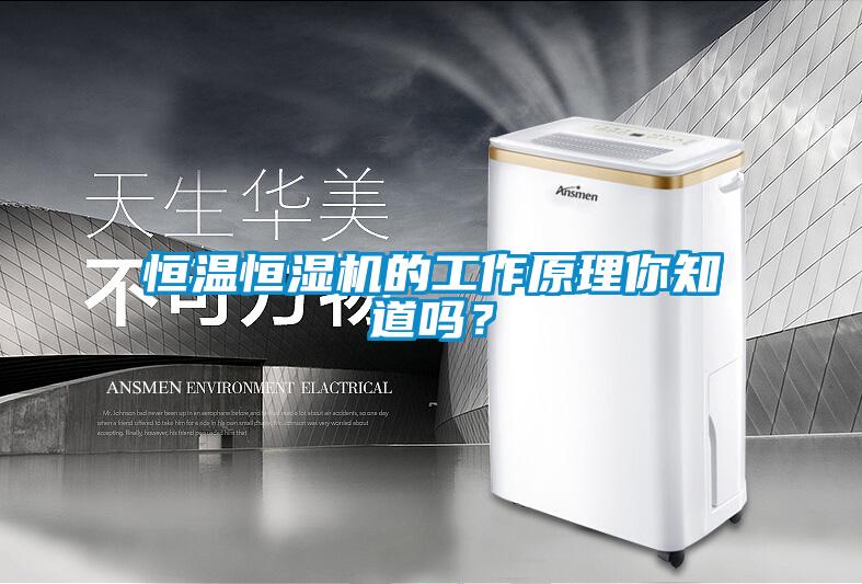恒溫恒濕機(jī)的工作原理你知道嗎？