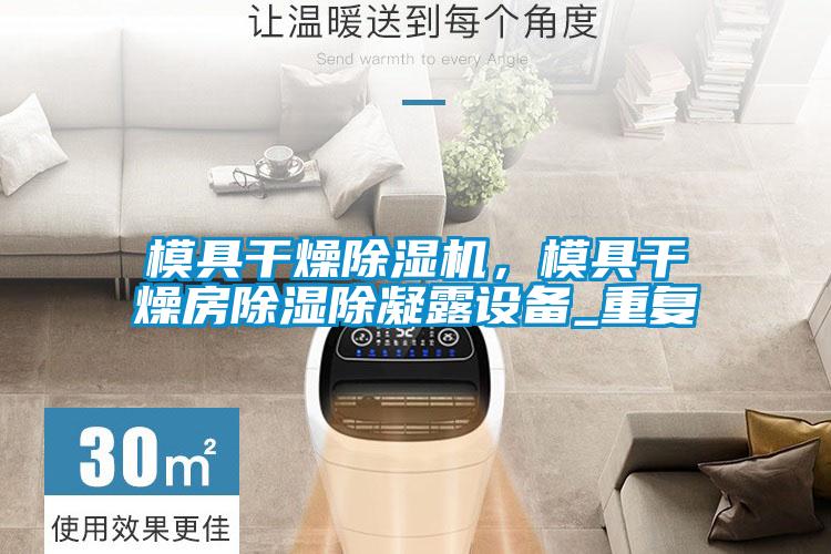 模具干燥除濕機，模具干燥房除濕除凝露設(shè)備_重復(fù)