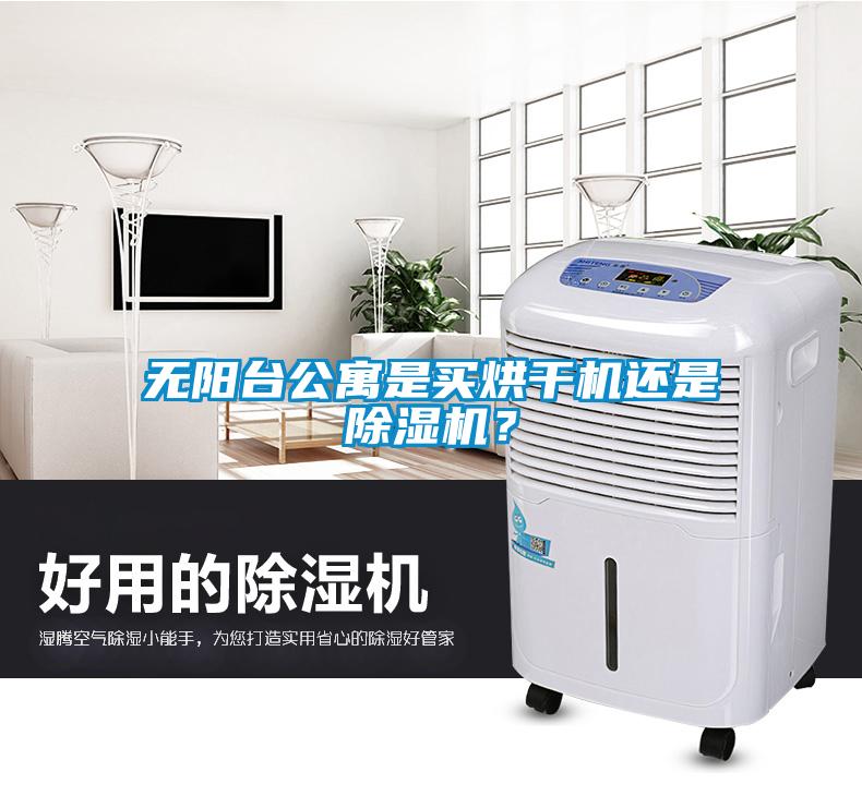 無陽臺公寓是買烘干機還是除濕機？