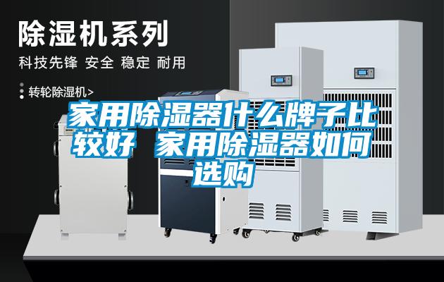 家用除濕器什么牌子比較好 家用除濕器如何選購(gòu)