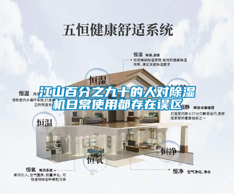 江山百分之九十的人對除濕機(jī)日常使用都存在誤區(qū)