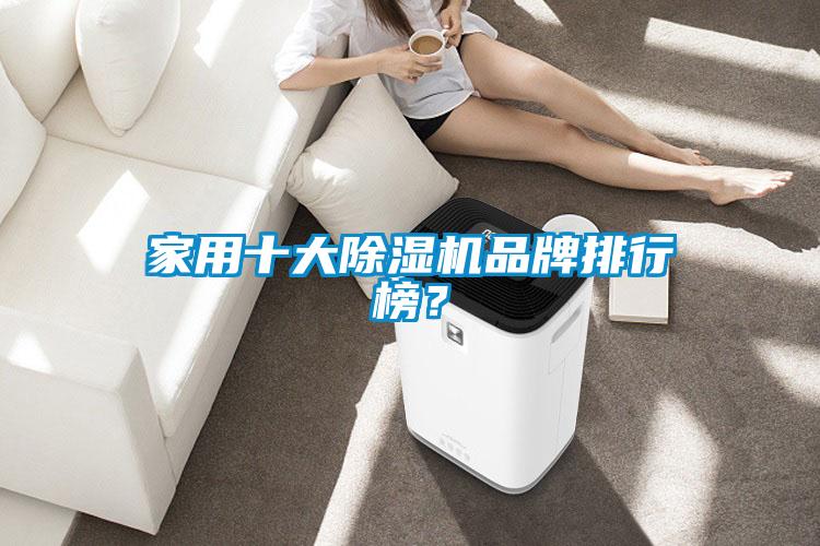 家用十大除濕機品牌排行榜？