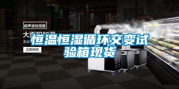 恒溫恒濕循環(huán)交變試驗箱現貨