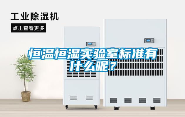 恒溫恒濕實(shí)驗(yàn)室標(biāo)準(zhǔn)有什么呢？