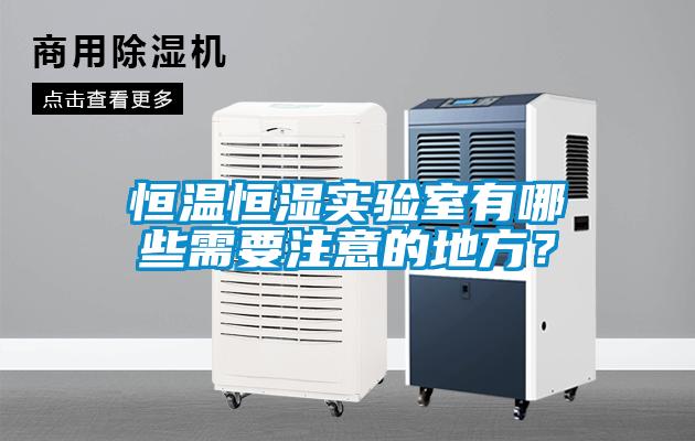 恒溫恒濕實(shí)驗(yàn)室有哪些需要注意的地方？