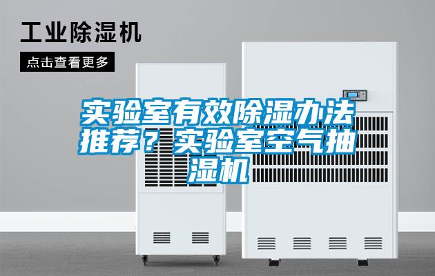 實(shí)驗(yàn)室有效除濕辦法推薦？實(shí)驗(yàn)室空氣抽濕機(jī)