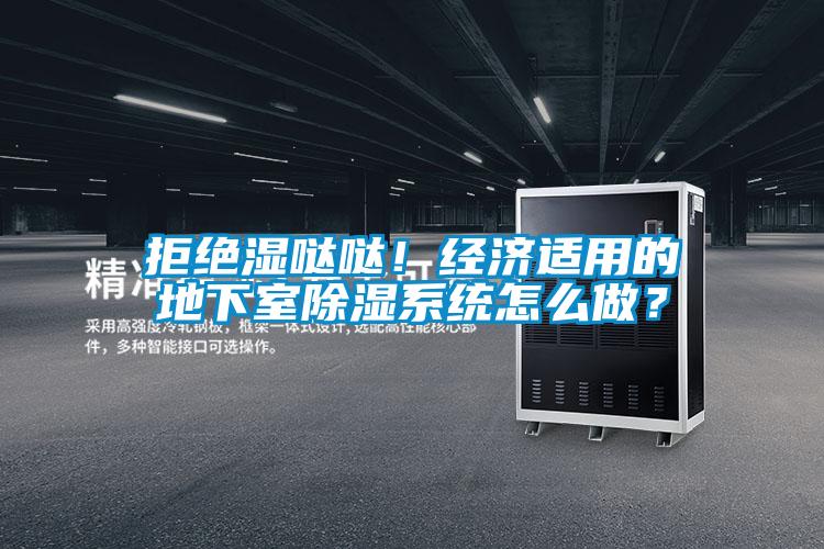 拒絕濕噠噠！經(jīng)濟(jì)適用的地下室除濕系統(tǒng)怎么做？