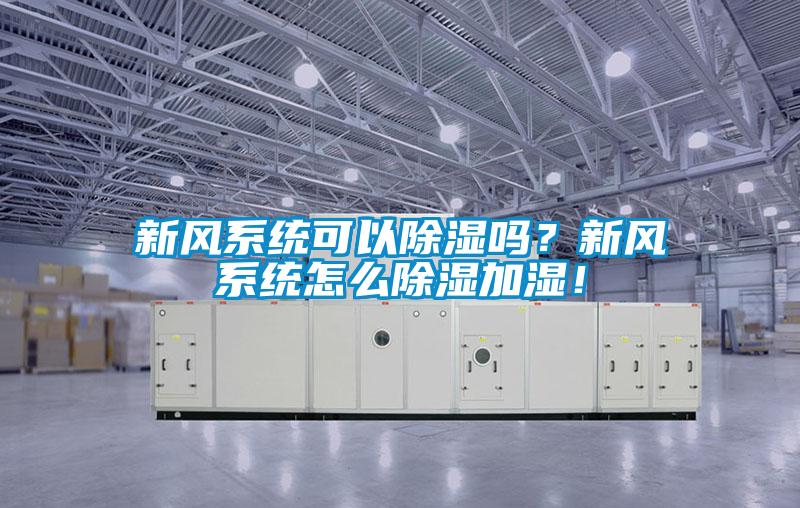 新風系統(tǒng)可以除濕嗎？新風系統(tǒng)怎么除濕加濕！