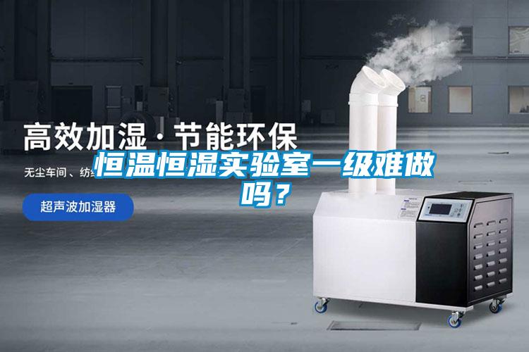 恒溫恒濕實(shí)驗(yàn)室一級(jí)難做嗎？
